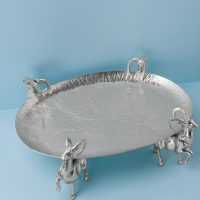 FOUR STAND DEER TRAY SMALL-001