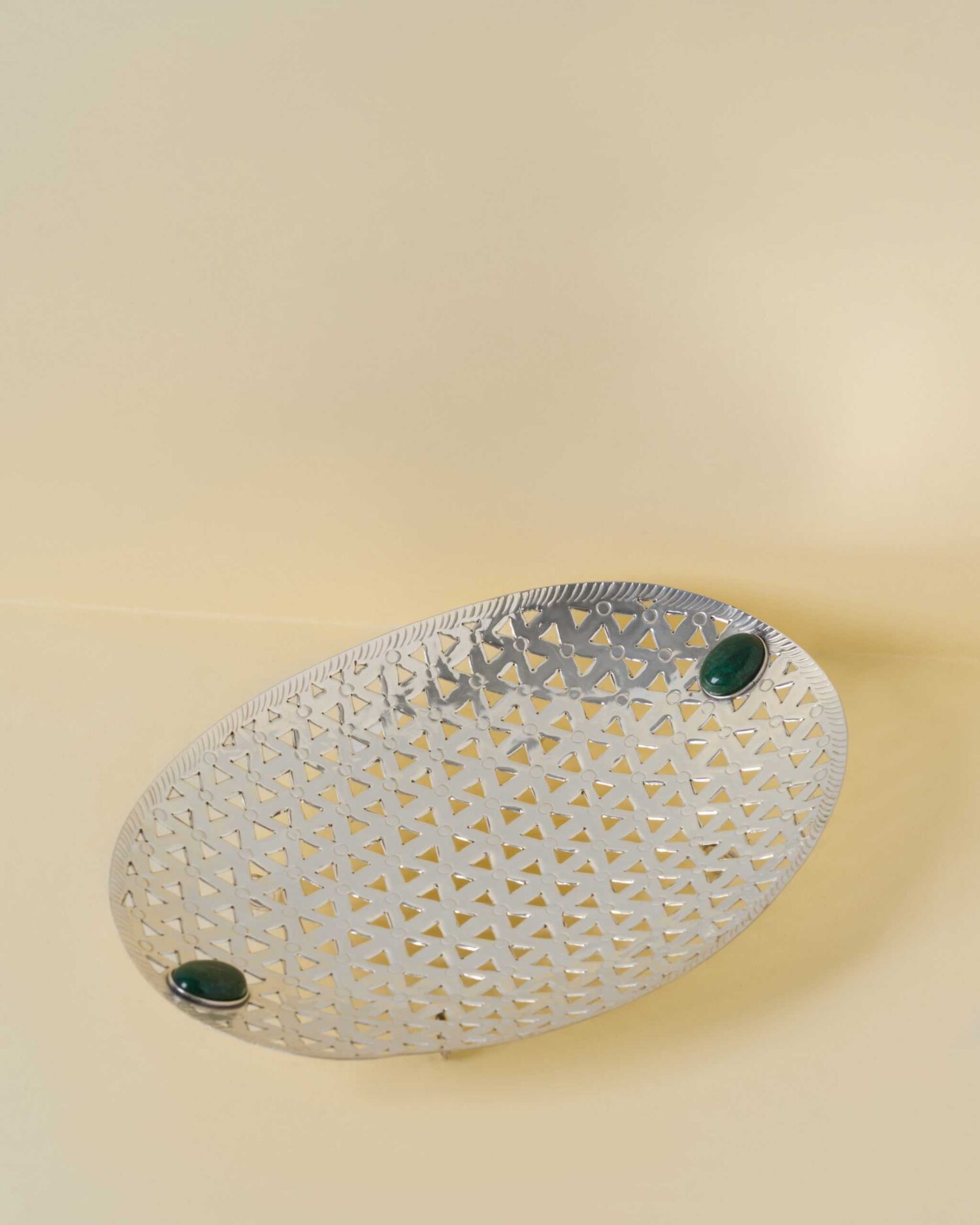 Oval Cutwork Dalida Tray 1