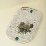 SAADI SHIRAZI CUTWORK TRAY LARGE V1-006