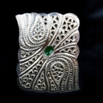 NAWAZ CUTWORK TRAY-STONE PETITE V1-001