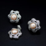 Cambrai Silver and pearl-B PSSCL-1 A-001