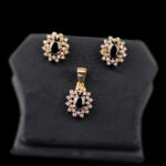 Warda Silver studded-Bk-M PSSCL-1 A-001
