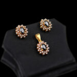 Warda Silver studded-Bk-M PSSCL-1 B-002