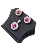 Yasamin Silver studded-R-M PSSCL-1 C-003