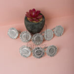 Sunflower Napkin Ring 8 Pcs-002