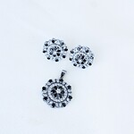Assala Studded Pendant Set-Bk-M Psscl-1 A-002