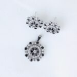 Assala Studded Pendant Set-Bk-M Psscl-1 A-003