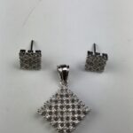 Nancy STUDDED PENDANT SET-M PSSCL-1 G-001