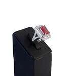 Abu Tammam Classic Studded Ring with Zircon Silver92